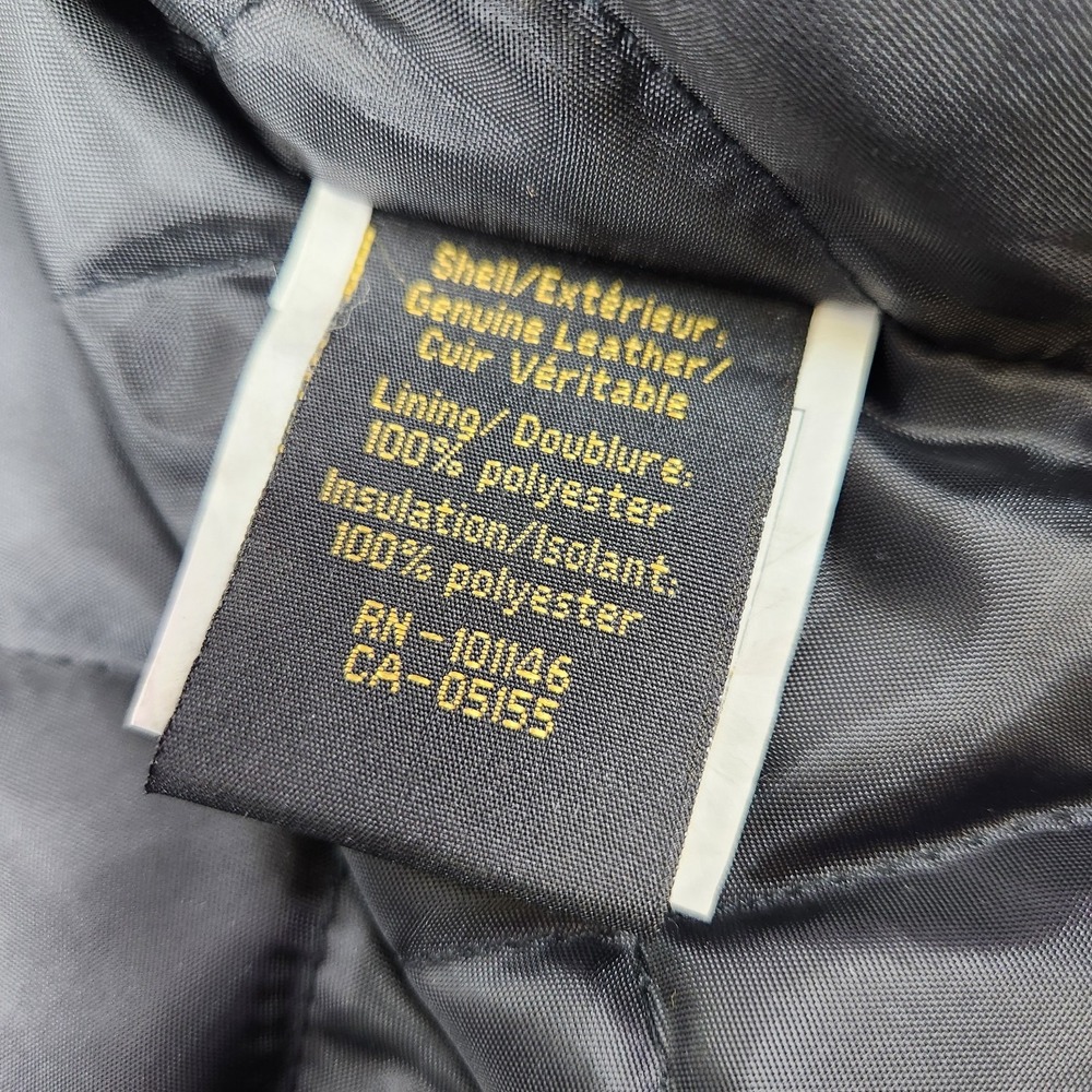 NWT North End Classic‎ Men's M Black Leather Jacket w/  Ezem™ System - Picture 10 of 16